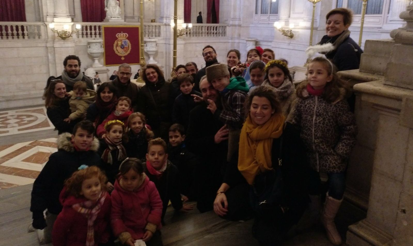 Los niños han sido protagonistas de nuestras visitas a los Belenes de Madrid